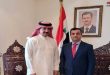 Saudi Ambassador visits Syrian embassy in Muscat
