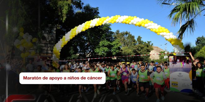 800 personas participan en el maratón de apoyo a los niños con cáncer en ciudad de Damasco