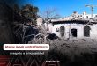 Reportaje: Ataque de Israel irrespeta el dolor del pueblo sirio tras el terremoto