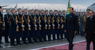 El presidente Bashar al-Assad llega a Moscú en una visita oficial
