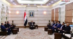 Primer Ministro sirio recibe a ministros de Agricultura de Jordania, Iraq y Líbano