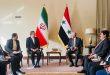 Conversaciones sirio-iraníes para desarrollar cooperación en campo de transporte