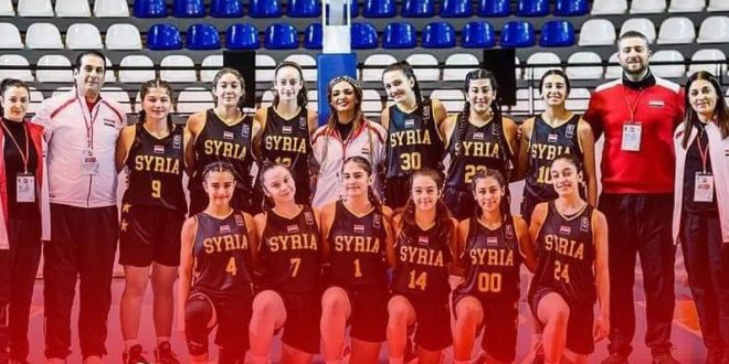 Selección femenina siria de baloncesto gana el Campeonato de Asia Occidental