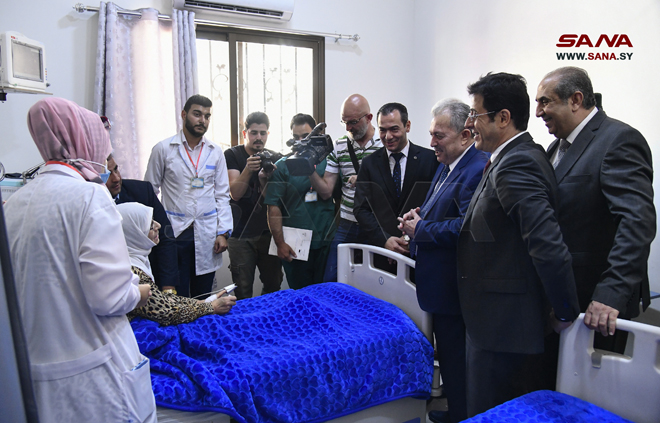 نخست وزیر بیمارستان اورژانسی دوما را افتتاح کرد/دو میلیارد و دویست میلیون لیر برای افتتاح این بیمارستان هزینه شد 20-6-2022