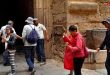 بازدید یک گروه گردشگری چینی از شهر باستانی “بصری الشام”