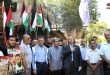 تجمع همبستگی با اسیران فلسطین در مقابل مقر سازمان ملل در دمشق