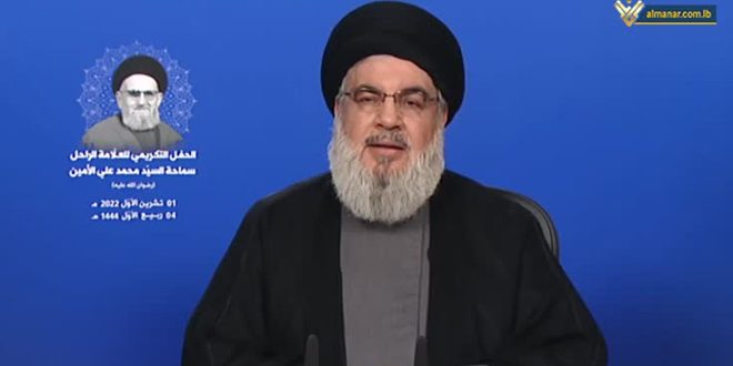Sayed Nasrallah : La résistance a réalisé des résultats concrets et il faut s’y attacher