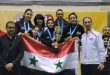 L’équipe syrienne de tennis de table couronnée du titre du Championnat d’Asie de l’Ouest pour les jeunes femmes