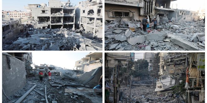 Au 148ᵉ jour de l’agression israélienne contre la bande de Gaza sinistrée… davantage de martyrs et de blessés