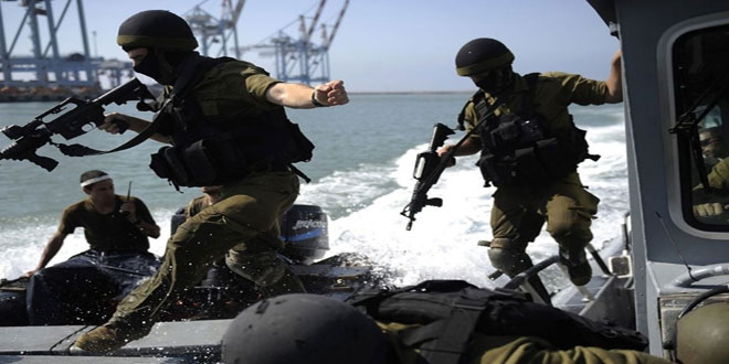 ספינות הכיבוש תוקפות את הדייגים הפלסטינים  מול חופי עזה