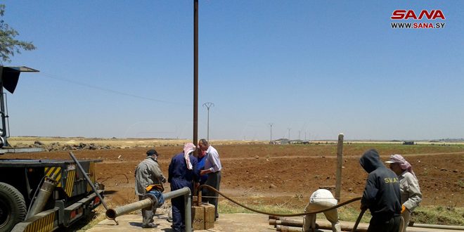 В Сувейде после ремонта ввели в эксплуатацию 35 водозаборных скважин
