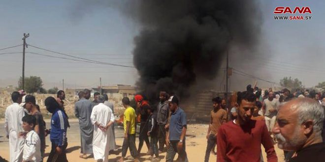 (SDG) Milisleri Rakka Kırsalındaki El Mahmudli Köyüne Baskın Düzenledi Ve Çok Sayıda Sivili Kaçırdı