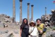 Çinli Bir Turist Grubu Dera’daki Busra El Şam Kentinin Kalıntılarını İnceledi