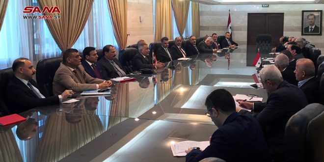 وفد من وزارة الخارجية يلتقي وفداً عراقياً من اللجنة الدائمة لبحث قضايا الحدود